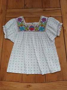 Top Ivy Jane Bordado Calado S Algodón Boho Casa Pradera Hada Campesina  - Imagen 1 de 9