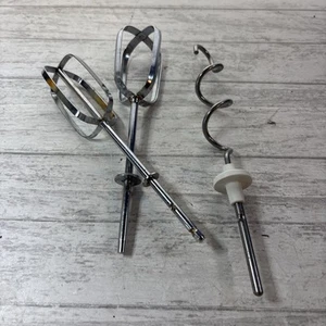 Sunbeam Mixmaster Stand Mixer Replacement Beaters & Dough Hook - Picture 1 of 4