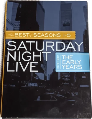 PLAYED ONCE Saturday Night Live The Early Years The Best of Seasons 1-5 12 DVD Foto 1 de 2