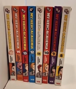 Lot of My Hero Academia Books Volumes 8-15 Manga Collectibles - Picture 1 of 8