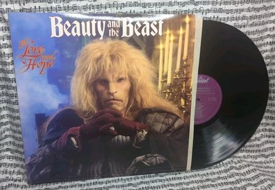 Music And Poetry From Beauty And The Beast OST Soundtrack Ron Perlman Vinyl LP  - Image 1 of 4