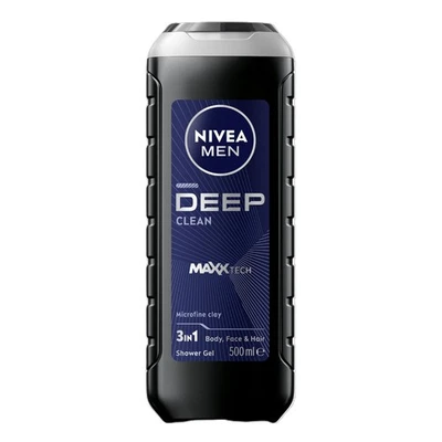 NIVEA MEN Deep Shower Gel 500ml - image 1 of 4