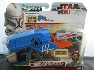 Star Wars Speed Stars Clone Blaster Obi Wan Jedi Starfighter Hasbro Sellado Nuevo de Lote Antiguo - Imagen 1 de 4