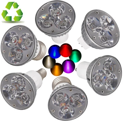 E27/E14/B22/B15/GU10/GU5.3/MR16 Dimmable 6W LED Spot Light Bulbs Epistar Lamp RL - Image 1 of 4