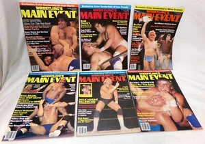 Vintage 1984 Wrestling's Main Event January-December 12 Magazine Set Hogan Flair - Picture 1 of 4