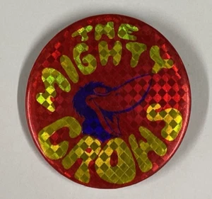 VFL/AFL VINTAGE ADELAIDE THE MIGHTY CROWS (hologram) COLLECTABLE TIN BADGE / PIN - Picture 1 of 2