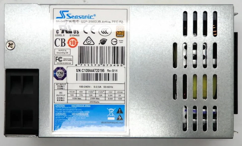 Seasonic Ssp-300sub 300w 80 Plus Bronze Flex ATX Power Supply