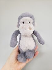 Jellycat Bashful Gorilla Grey Ape, Chimp, monkey , small