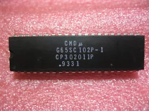 G65SC102P-1 CMD IC Microprocessor Chip CMOS - Picture 1 of 4