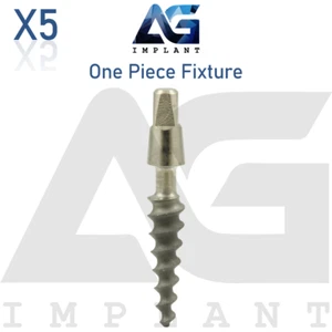 Sistema de accesorios de una sola pieza prótesis dental integrada titanio SLA superficie dental - Imagen 1 de 6