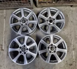 Cerchi in lega raggi stellati SET 4 pz 394 8Jx17 ET34 ETK 6856893 rim BMW Serie 3 E90 E91 - Foto 1 di 5
