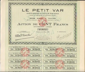 LE PETIT VAR, Quotidien (TOULON 83) (H) - Imagen 1 de 1