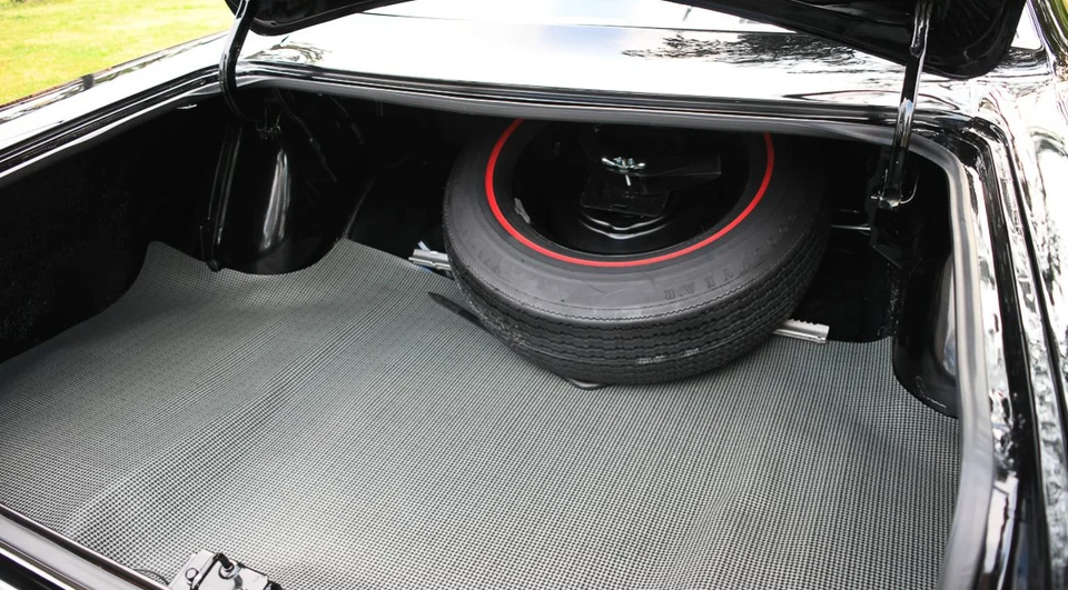 Mopar Plymouth Road Runner GTX 1970 satélite vinilo maletero alfombrilla gris espiga Foto 1 de 3