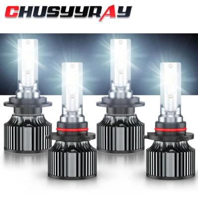 Faro LED de haz alto bajo para Mazda Protege5 2002-2003 9005 H7 4 piezas 36000LM Foto 1 de 4