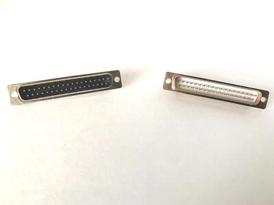 D-SUB DB37,  37 Pin Male Solder Cup Connector - Image 1 of 2