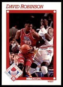 1991-92 NBA Hoops David Robinson Basketball Cards #270 - Picture 1 of 2