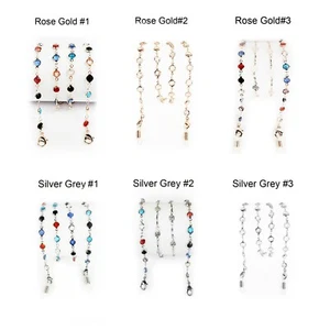 Variety Luxury Chain Lanyard for Mask, Eyeglasses & Sunglasses #2 ❤ US Seller ❤ - Picture 1 of 33