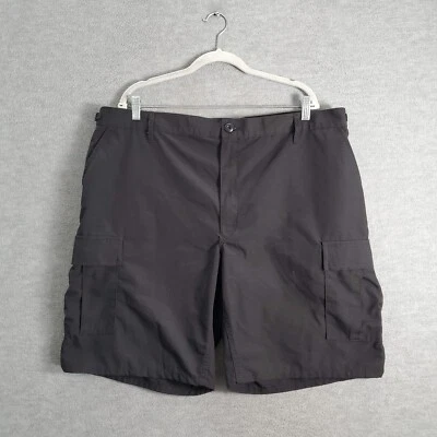 Pantalones Cortos PROPPER Hombres XL Negros Bolsillos de Carga Tácticos Ripstop Alto Rise 9" Entrepierna Foto 1 de 4