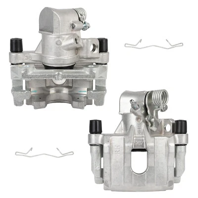 Par de pinzas de freno traseras para Volvo C70 2006-2013 Volvo C30 2008-2013 con soporte Foto 1 de 4