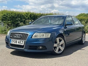 2008 Audi A6 Saloon 2.8 FSI V6 S line CVT 4dr SALOON Petrol Automatic - Picture 1 of 24