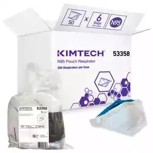 Kimberly-Clark 53358 95 Pouch Respirator (50 Per Package) - Picture 1 of 1