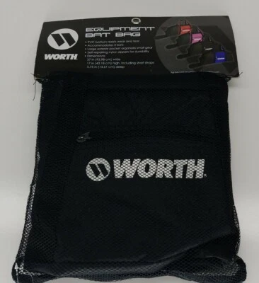 Worth черный оборудование бита сумка бейсбол софтбол держит 2 биты унисекс новый  - Изображение 1 из 4