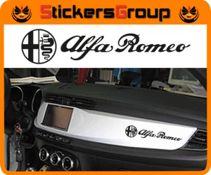ADESIVI CRUSCOTTO ALFA ROMEO STICKERS IN VINILE NEW - Foto 1 di 1
