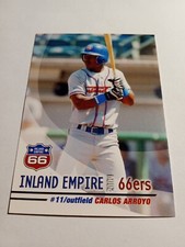 2004 Inland Empire 66ers Seattle Mariners Carlos Arroyo