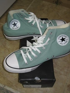 Converse High Top Shoes A06563F Sneakers Herby Green Mens Size 11.5 NEW + Box ++ - Picture 1 of 3