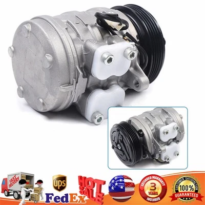 Compresor y embrague de aire acondicionado CO 10685DC para Suzuki X-90 1996-98 Geo Tracker 89-93 1,6 L Foto 1 de 4