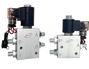 Electroválvula hidráulica excavadora 12V/24V cambio rápido conector bobina 13mm/16mm - Imagen 1 de 30