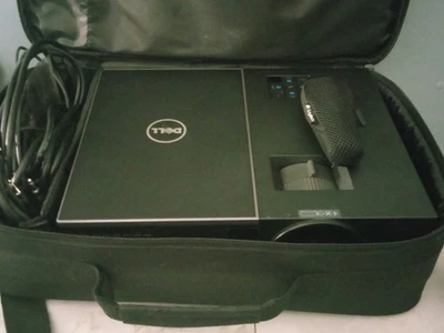 Dell 1650 DLP Projector 15 Lamp Hours 4000 Lumens HD 1080p W/ Accessories Exce - Image 1 of 4