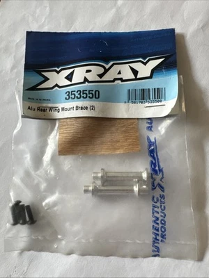 🚗 XRAY 353550 Alu Rear Wing Mount Brace (2) – XB8/XB8E bis 2017 – Tuningteil - Bild 1 von 4