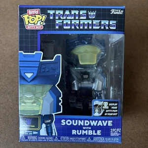 Transformers Soundwave with Rumble Funko Bitty Pop! Bitty Bot Figure -NIP - Picture 1 of 11