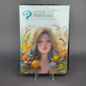 Clip Studio Paint Pro V. 1 Win/Mac - PREMIUM Edition Brand New & Factory Sealed - Picture 1 of 6