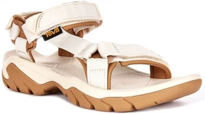 Teva Terra Fi 5 Univ Spider Rubber Quick Dry Womens Sandal In Beige UK 3 - 8 - Picture 1 of 6