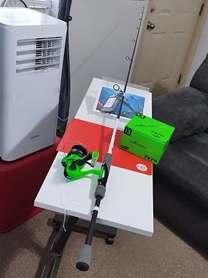 New Spinning Fishing Rod 13 Rely Black 6'7" MH 10-20lb And Reel Kalon 3.0 RP - Image 1 of 4