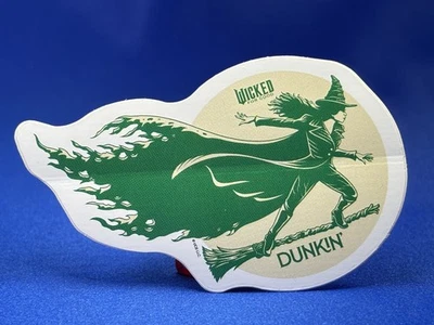 Wicked for Good Dunkin 3 Inch Sticker Wicked Witch of the West Elphaba - Image 1 of 2
