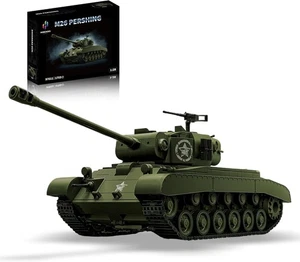 M26 Pershing Panzer Set 1703 Teile WW2 Armee Modell 1:28 Militär Bausatz - Neu in OVP - Bild 1 von 7