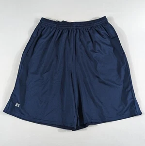 Russel Athletic Men's Shorts L Navy Drawstring Activewear Sports Basketball  - Bild 1 von 6