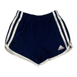 Age 5 Adidas Sport Shorts - XS Navy Polyester - Picture 1 of 8