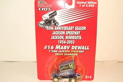 Ertl Jackson Nationals Sprint Car #16 Marv Dewall - Image 1 of 4