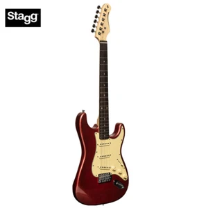 Stagg Standard Series S-30 Electric Guitar Candy Apple Red SES-30 CAR - Picture 1 of 4
