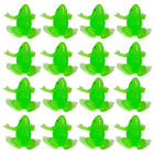  20 Pcs Stretchy Frog Toy Miniature Animals Figures Children's Toys Kids