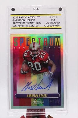 2023 Panini Absolute - Spectrum Signatures #SPEC-GH Garrison Hearst /199 OCG 9 - Image 1 of 2