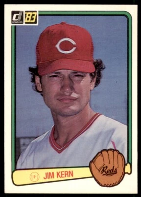 1983 Donruss. Jim Kern . Cincinnati Reds #355 - Image 1 of 2