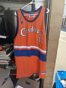 ardozo Rucker Park Basketball Jersey 10 Stall & Dean XXL Rare Vintage NYC Orange - Picture 1 of 3