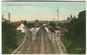 RAILWAY STATION, DUNBLANE - Perthshire Postcard - Picture 1 of 2