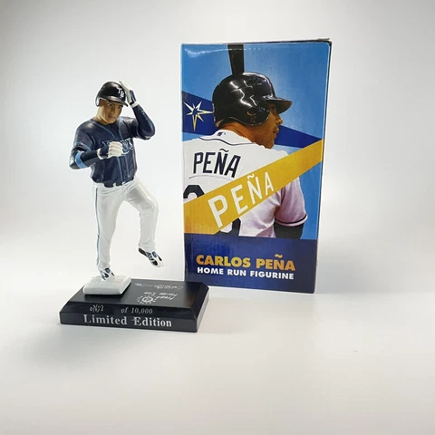 Tampa Bay Rays Carlos Pena Home Run Figurine   NIB Cover