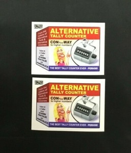 LOT Kellyanne Conway Wacky Packages Alternative Facts #1 Tally Counter GPK Trump